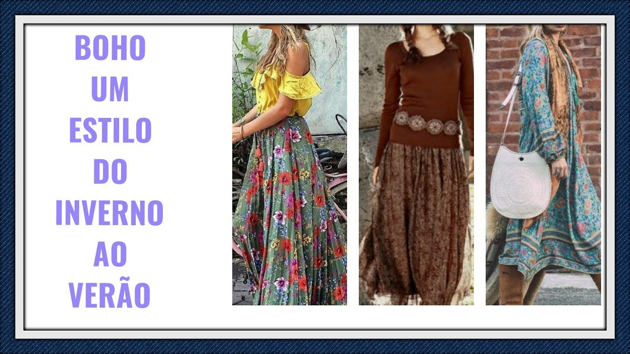 BOHO- UM ESTILO DO INVERNO AO VERÃO 