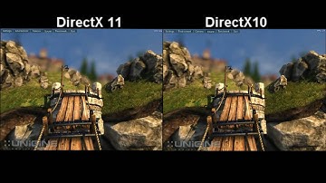 DirectX 11 vs DirectX 10 Heaven benchmark