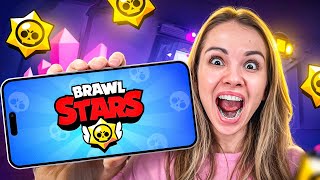 ВПЕРВЫЕ ЗАШЛА в BRAWL STARS😱