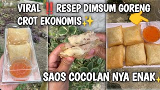 Download lagu SO DELICIOUS‼️THE VIRAL CROT FRIED DIMSUM RECIPE ✨