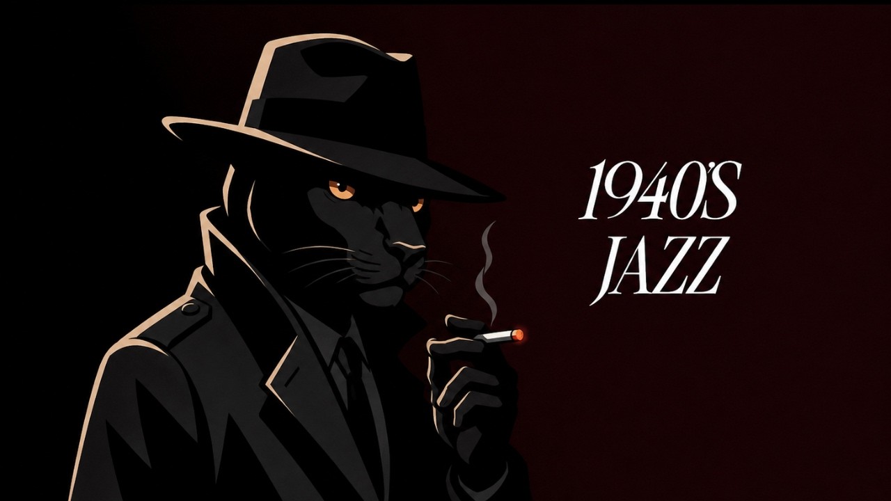 The Thinker — Slow 1940s Jazz in a Smoky Room - YouTube