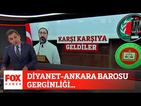 Diyanet-Ankara Barosu gerginliği... 28 Nisan 2020 Fatih Portakal ile FOX Ana Haber