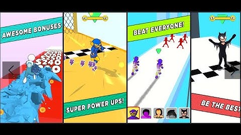 🦸‍♂️ SUPERHERO RACE 🦸‍♂️ All Levels Gameplay Walkthrough (Best Android ios)