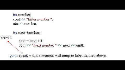 22. goto statement in C++ | Urdu/Hindi