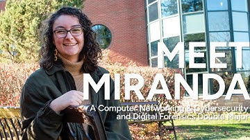 Meet Miranda | Computer Networking & Cybersecurity Student Experience | Champlain College