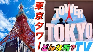 【東京観光】東京タワーってどんな所？【おすすめ観光スポット・東京お土産タウン・展望台】What kind of place is Tokyotower