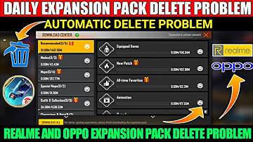 Free Fire Expansion Pack Delete Problem | Free Fire Collection Pack Auto Delete Problem | FREE FIRE