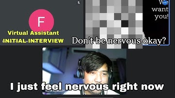My Actual Interview as Virtual Assistant (Social Media Manager) pt. 1 - Kuya Reneboy