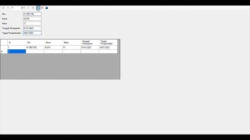 APLIKASI UNTUK PERPUSTAKAAN C#