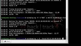 backtrack 4 simple wep crack