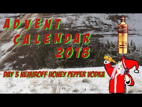 alcohol-advent-calendar-2018-day-three-nemiroff-honey-pepper-vodka
