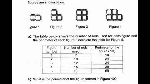 P6 2020 Nan Hua Prelims Q17 - Pattern Problem | Roy Rods Figures Perimeter | PSLE Maths