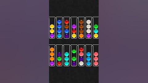 Ball Sort Color Water Puzzle Solution Level 1081