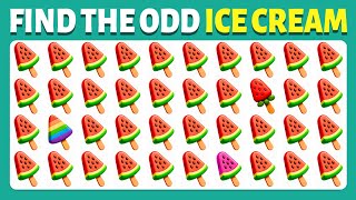 Find the ODD Emoji Out - Ice Cream Edition 🍦😋🍧 | Easy, Medium, Hard - 30 Level Emoji Quiz screenshot 4