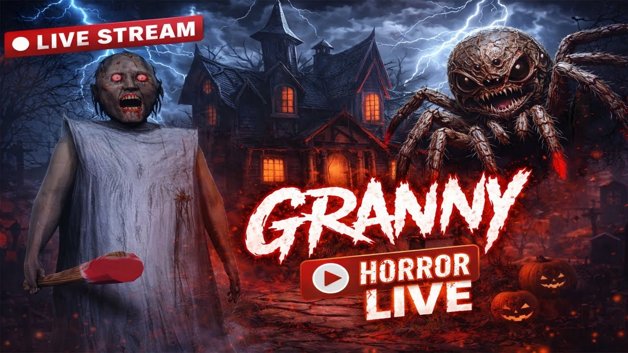 🔴 LIVE Playing Granny Horror Game 😱 | Don’t Blink! 