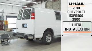 2010 Chevrolet Express 2500 Trailer Hitch Installation