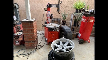 I bought a SNAP-ON tire machine for the garage!