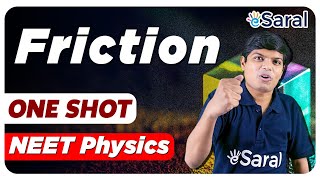 Complete Friction | NEET Physics One Shot  Concepts + Most Important Questions
