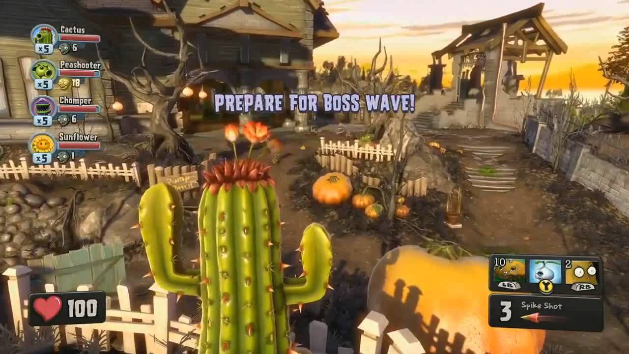 Plants vs Zombies Garden Warfare Gamplay E3 2013 - YouTube