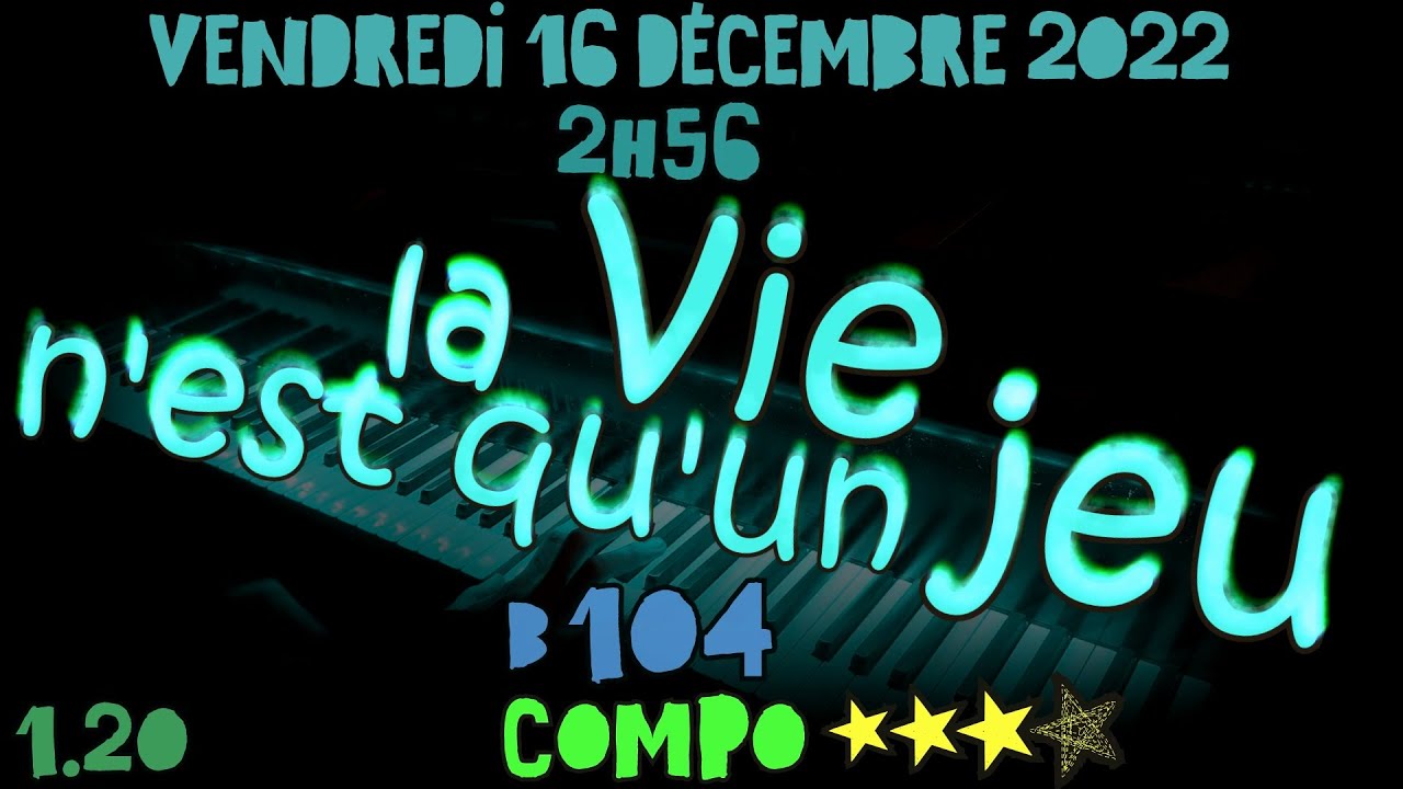 La Vie Nest Quun Jeu Scan Vf