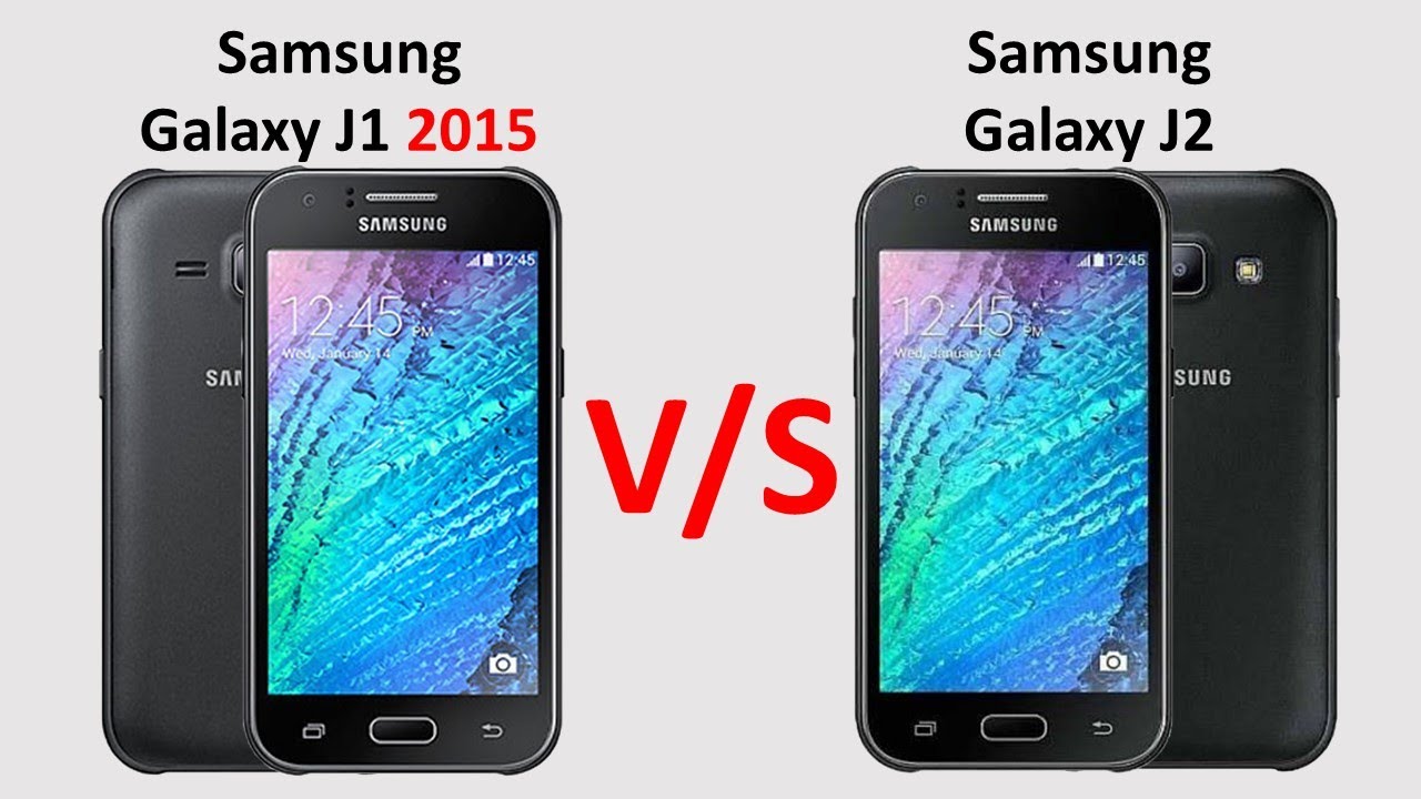 Samsung Galaxy J1 15 Vs Samsung Galaxy J2 Youtube