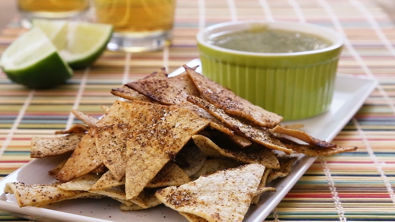 Gebackene Tortillachips