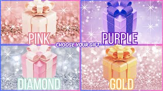 Chouse your gift🎁🤩💝🤮4 gift box challenge #wouldyourather #chooseyourgift #pickonekickone #4giftbox
