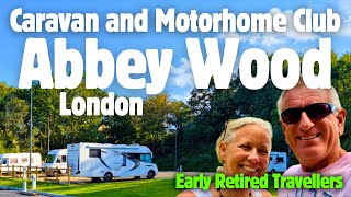 Abbey Wood Caravan and Motorhome Club Campsite London CAMC, C&MC, #camping #campsite #london