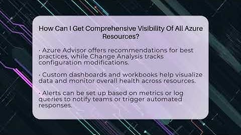How Can I Get Comprehensive Visibility Of All Azure Resources? - Cloud Stack Studio