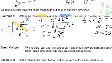 6.1 Intro to Vectors