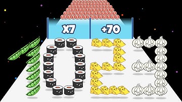 COUNT MASTER: FOOD RUN 3D (4) - Satisfying ASMR Mobile Game