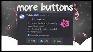 ♡ How to create Multi Panel Tickets (discord tutorial)