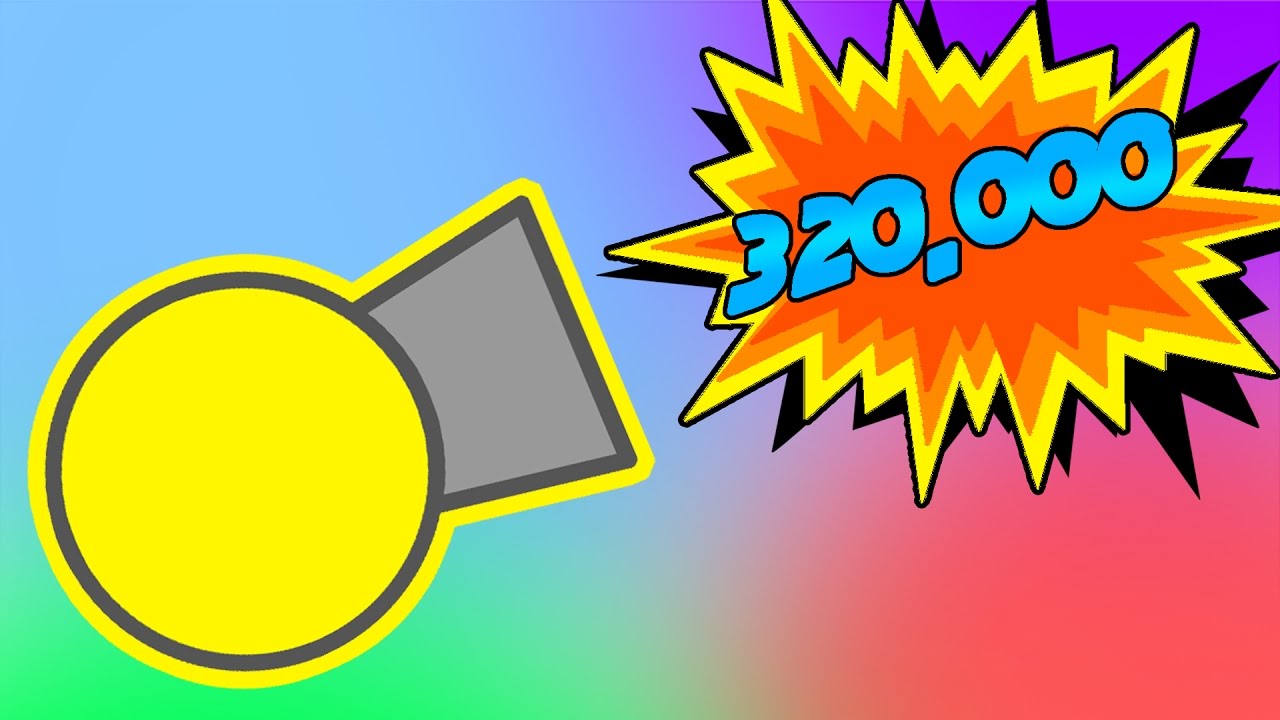 Diep.io 320,000 + 302,000 Score Machine Gun