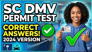 SC DMV permit test CORRECT