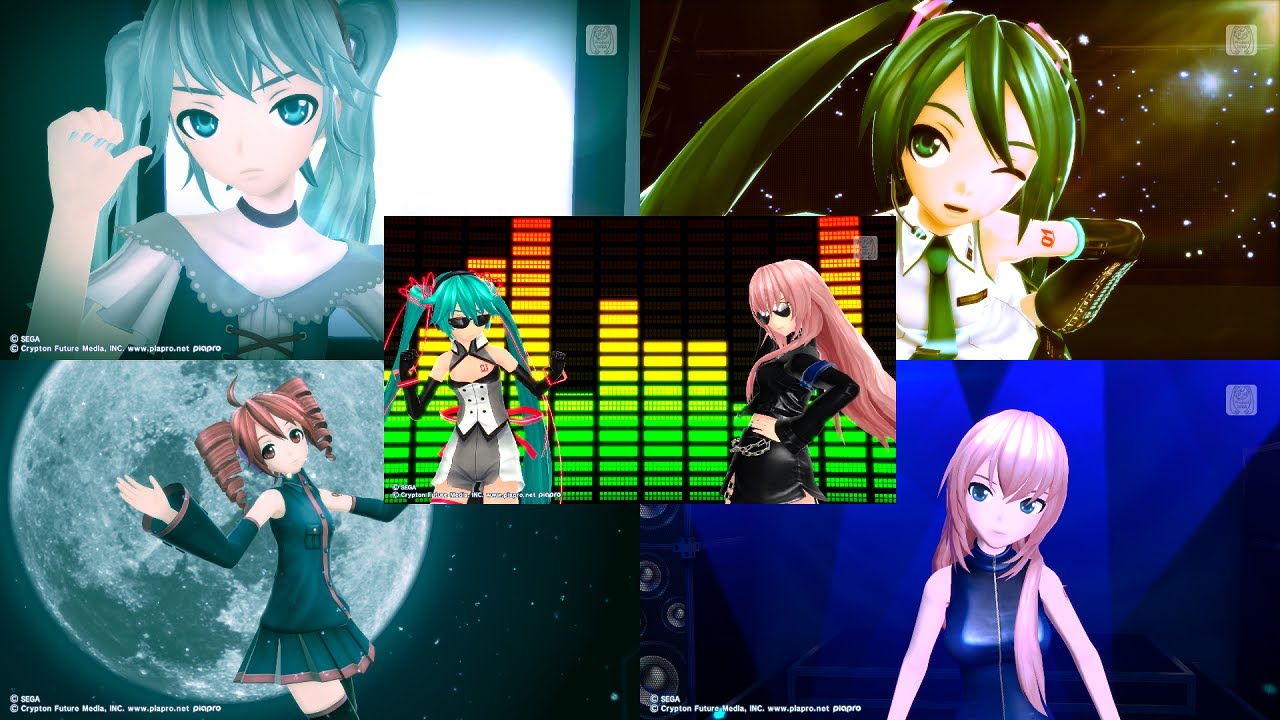 DSF Edit 16-20 Perfect Playing with PS Vita [Project Diva F 2nd]