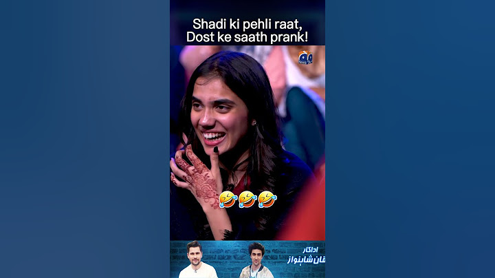 Shadi ki raat, Dost ke saath prank!😂 - #khaqanshahnawaz #tabishhashmi #hasnamanahai #shorts