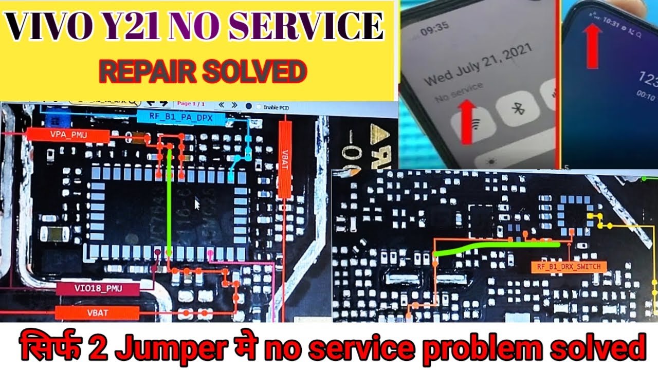 Vivo Y21 No Service Network problem| emergency calls only|Problem solved ✅