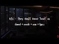Bts They Don T Know Bout Us Slowed Reverb Rain WEAR HEADPHONES 