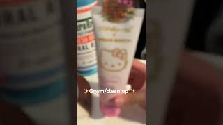 #grwm #cleaning GRWM ME!