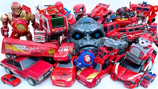 Nemesis Red Car Transformers JCB TOY Mcqueen cars, truck, crane &boat Robot Transfiguration animal