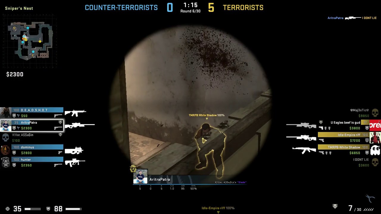 CS GO: Jumping AWP in Mirage - YouTube