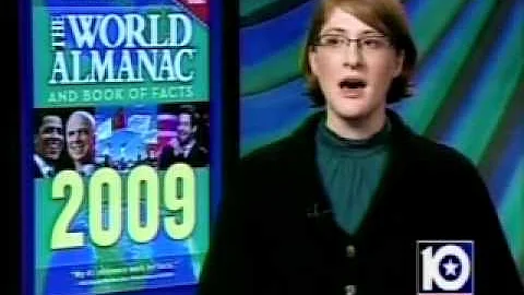 Sarah Janssen on KWTX Waco SMT - World Almanac 2009