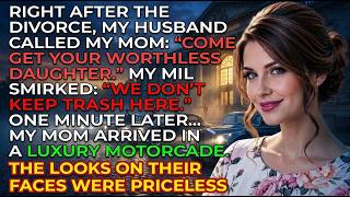 My Husband Called Me “Worthless” After Our Divorce—Then My Mom Arrived With Luxury Cars