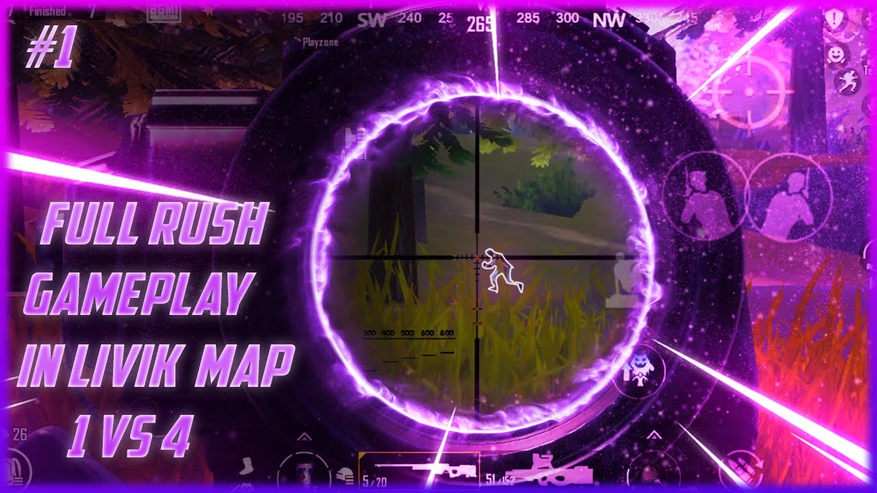 Full Rush Gameplay 1 vs 4 | Dynamic yt Telugu | #telugurowdygamer - YouTube