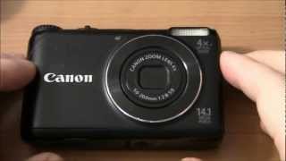 samenvoegen onderdak laden My Canon powershot a2200 settings for Video. - YouTube