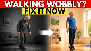 Unstable When Walking? Do These 4 Exercises Daily! | Leg strengthening Exercises For Seniors
