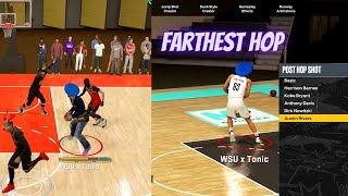 THIS POST HOP SHOT creates the MOST SPACE on NBA 2K23!