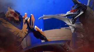 Atlas Destroyer Vs. Gigan | Stop Motion Animation