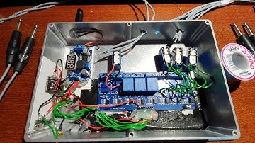 NEW DIY WIRELESS Looper pedal. Revising my old wireless pedalboard.