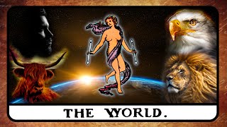 THE WORLD Tarot Card Meaning ☆ Secrets, History, Reading, Reversed ☆